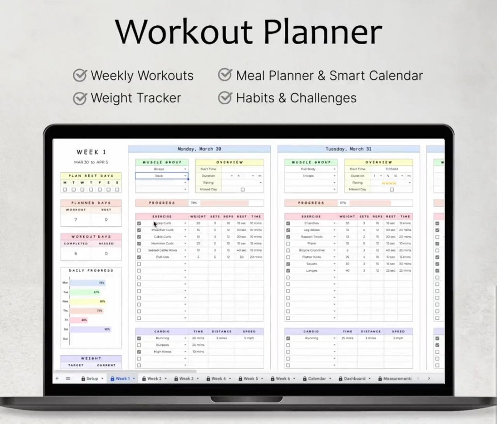 Tracking allenamento