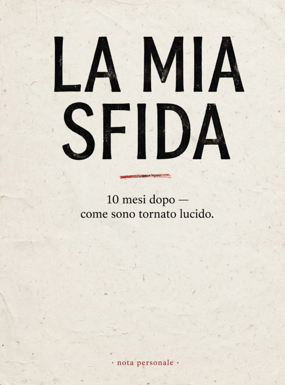 LA MIA SFIDA - 10 mesi dopo